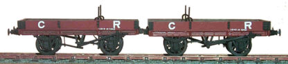 Caledonian Railway diagram 109 16 ton twin wagon (CRD109)