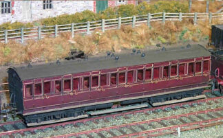 MR diagram 490 43ft Clayton bogie third carriage (MRD490)