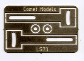 Etched slotted bogie pivot plates (LS73)