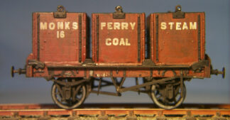 POW3BOX: Ince Waggon & Ironworks Three Box Coal Wagon Kit