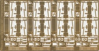 CES920/4: GWR Dean/Churchward Type III Brake Gear for 9' Wheelbase Wagons (pack of 4 sets)