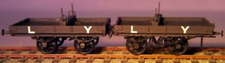 LYRD036: Lancashire & Yorkshire Railway Diagram 36 Twin Timber Wagon Kit