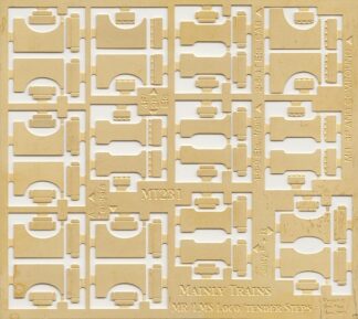 MT231: MR/LMS Loco & Tender Steps