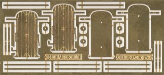 UC041A: British Standard Carriage Gangways (pack of 2)